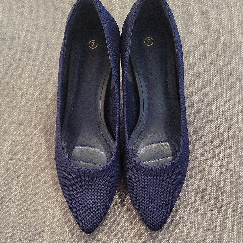 Elegant Navy Women's Heels